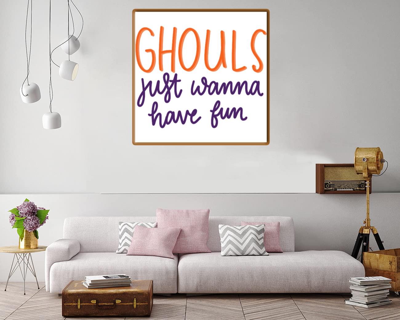 Ghouls Canvas Print Canvas, Poster