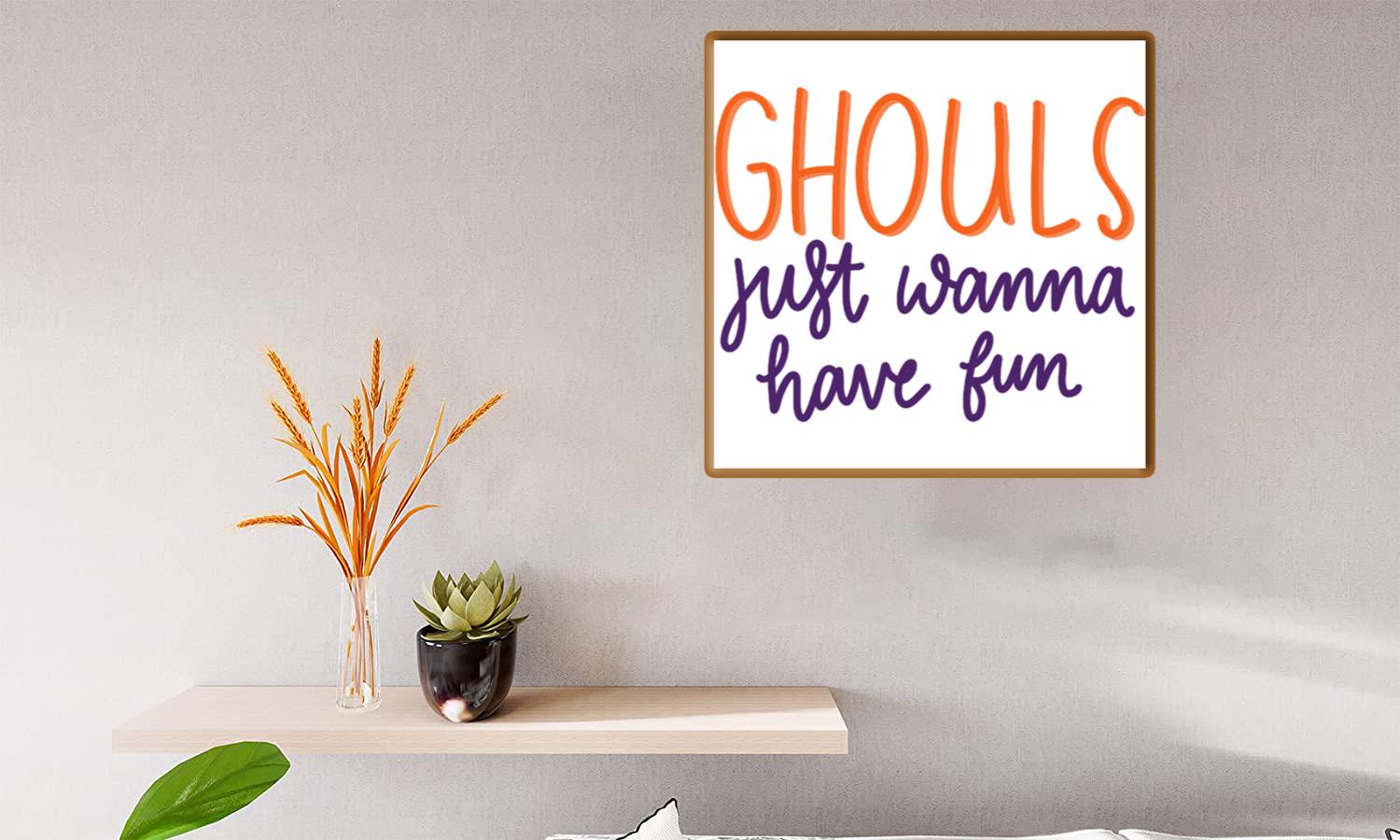 Alternative view of Ghouls Canvas Print Canvas, Poster