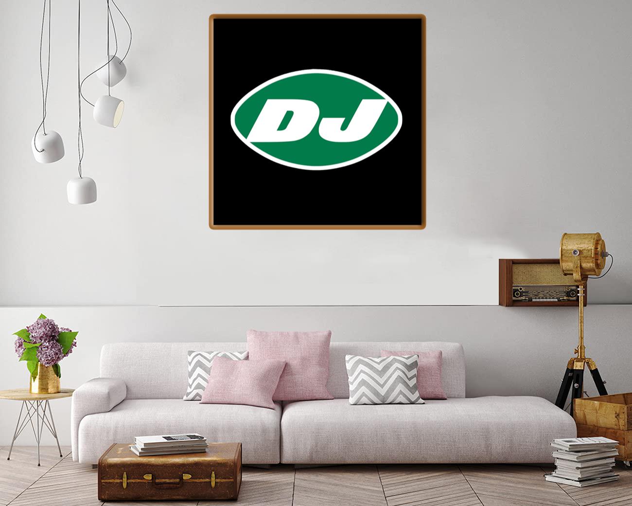 Jets Dj Reed Logo Canvas Print Canvas, Poster