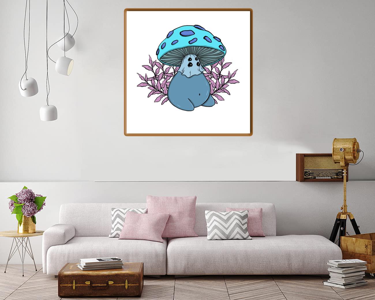 Magic Shroom Canvas Print Canvas, Poster