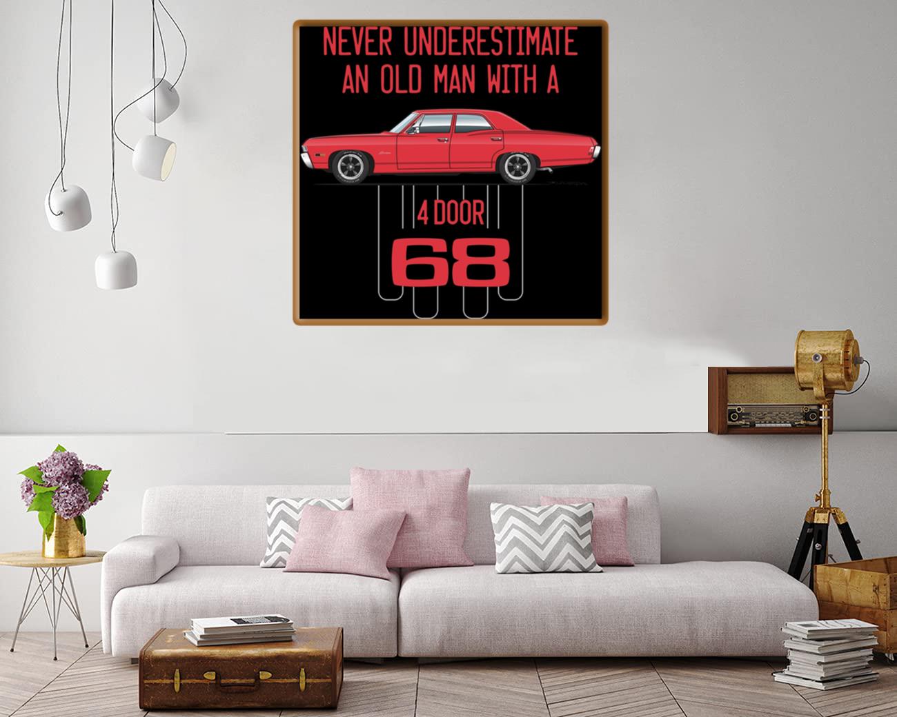 Nevermatador Red Canvas Print Canvas, Poster
