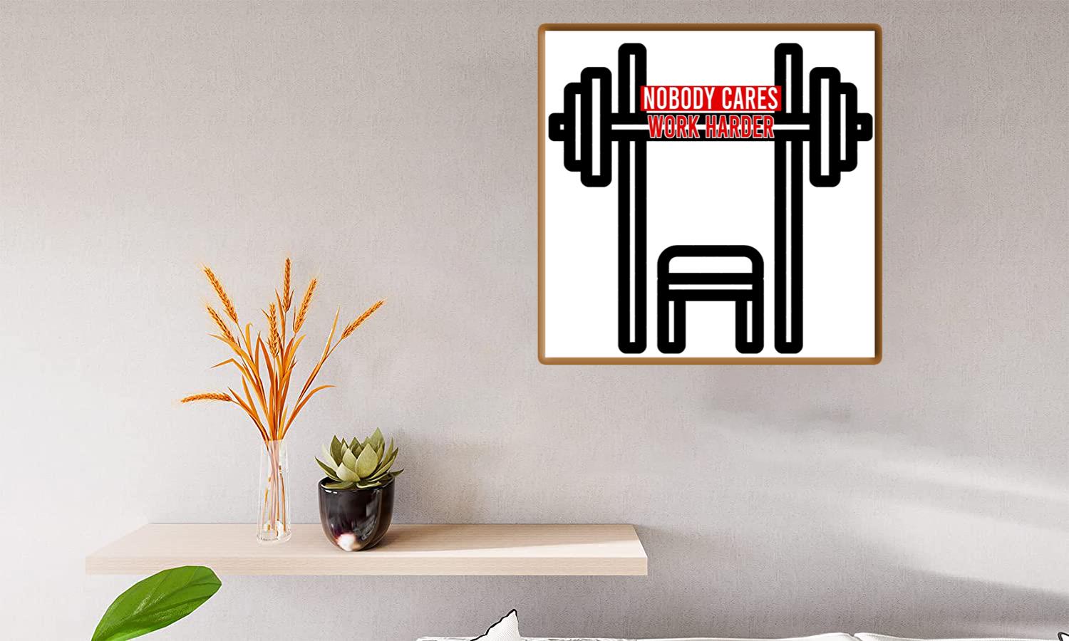 Alternative view of Nobody Cares Work Harder Canvas Print Canvas, Poster