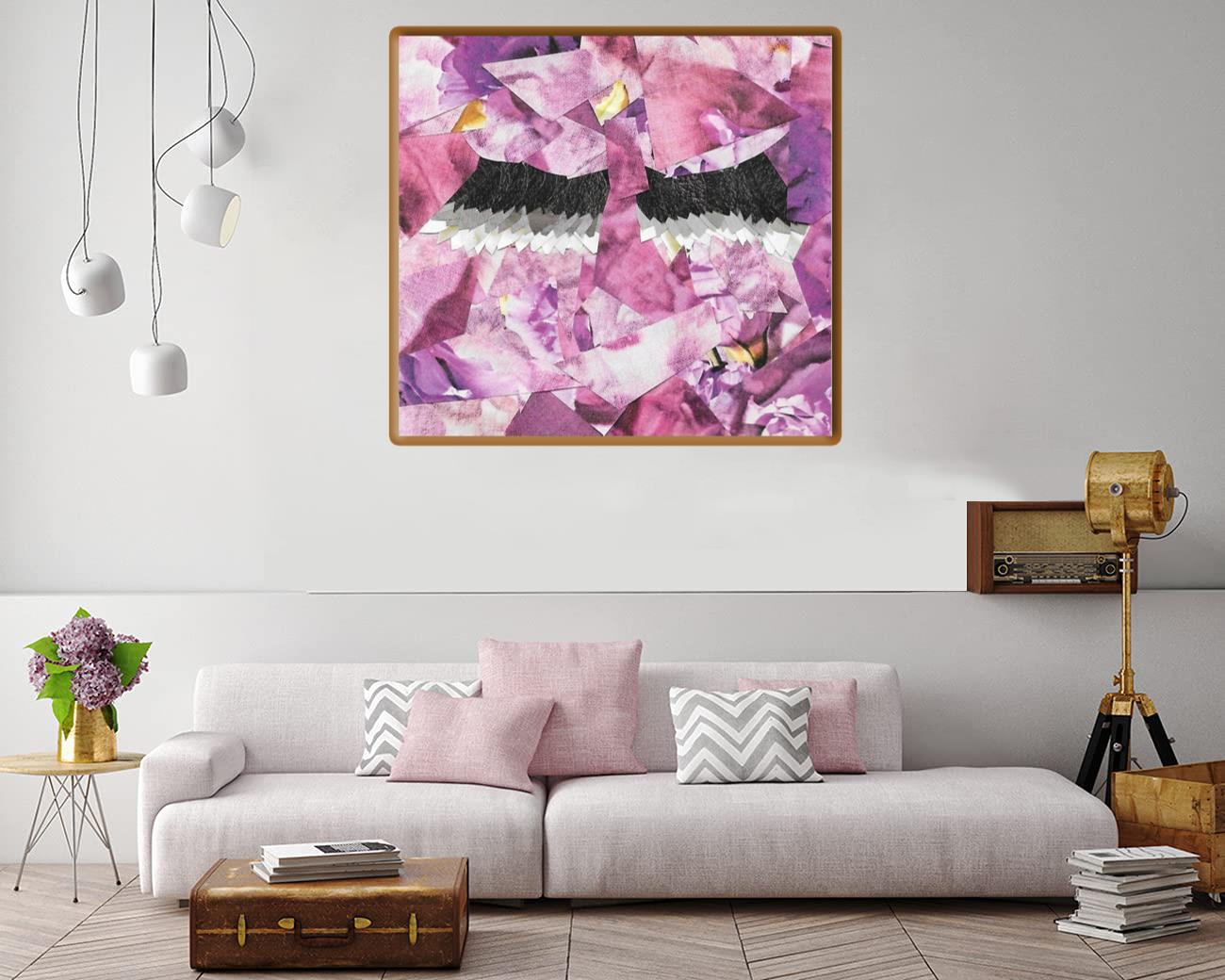 Purple Wings Canvas Print Canvas, Poster