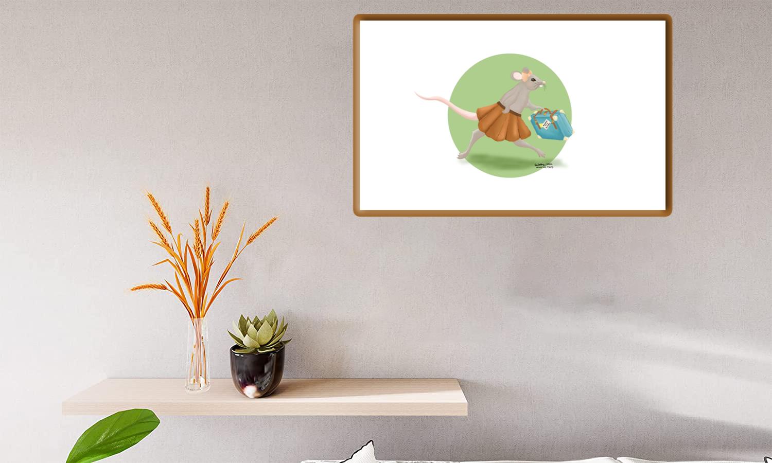 Alternative view of Scurry Canvas Print Canvas, Poster