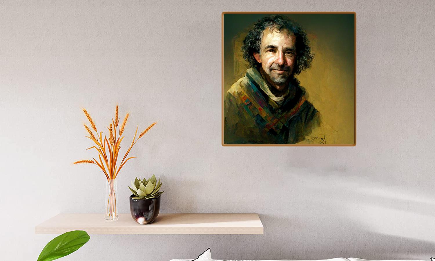 Alternative view of Terry A Davis Canvas Print Canvas, Poster