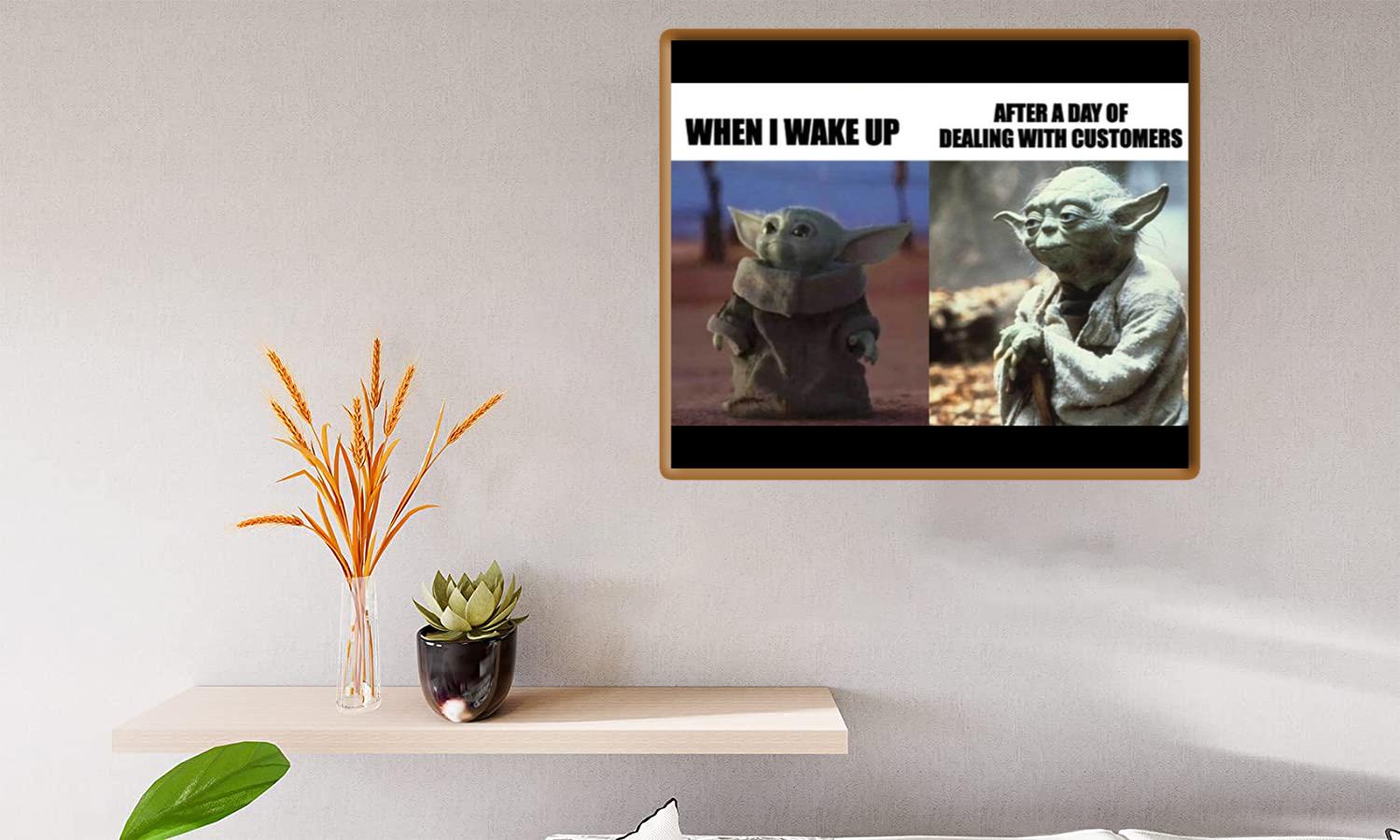 Alternative view of The Struggle Is Real Canvas Print Canvas, Poster