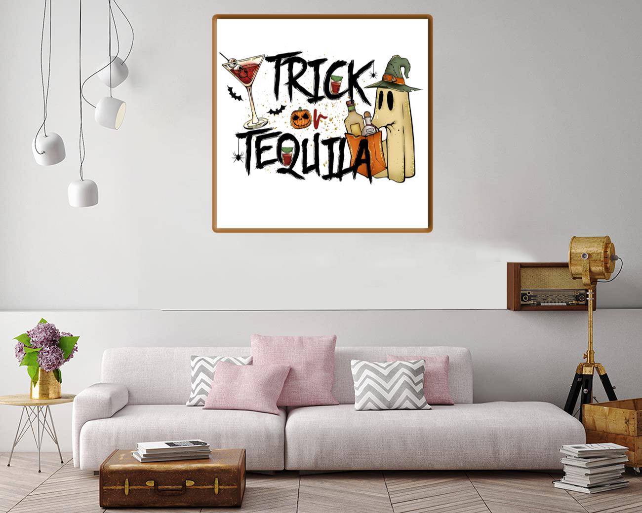 Trick Or Tequila Canvas Print Canvas, Poster