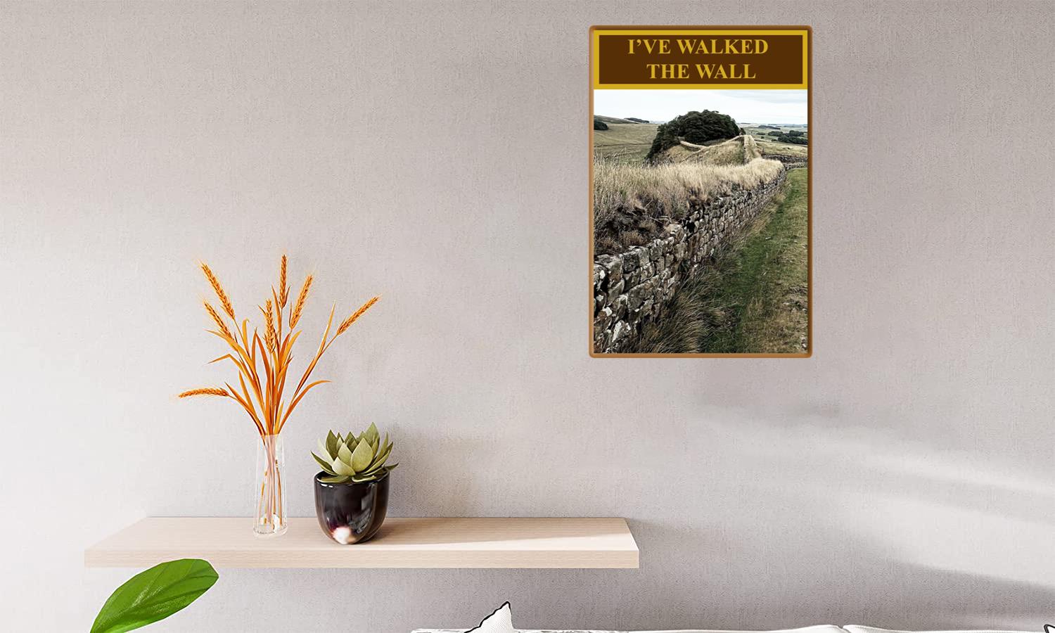 Alternative view of Walked The Wall Canvas Print Canvas, Poster
