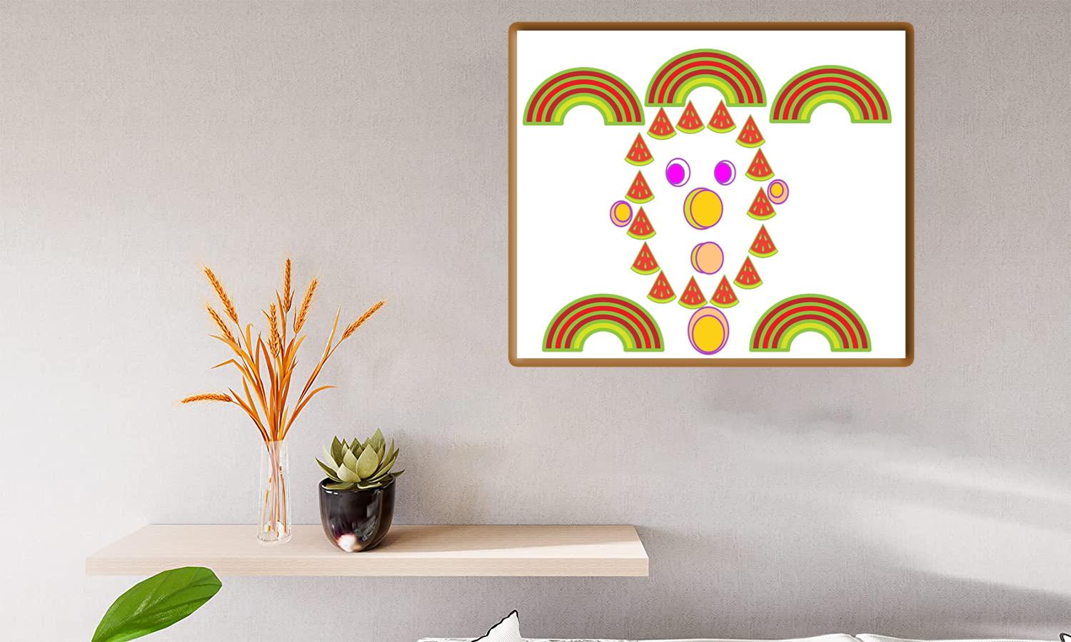 Alternative view of Watermelon Face Canvas Print Canvas, Poster