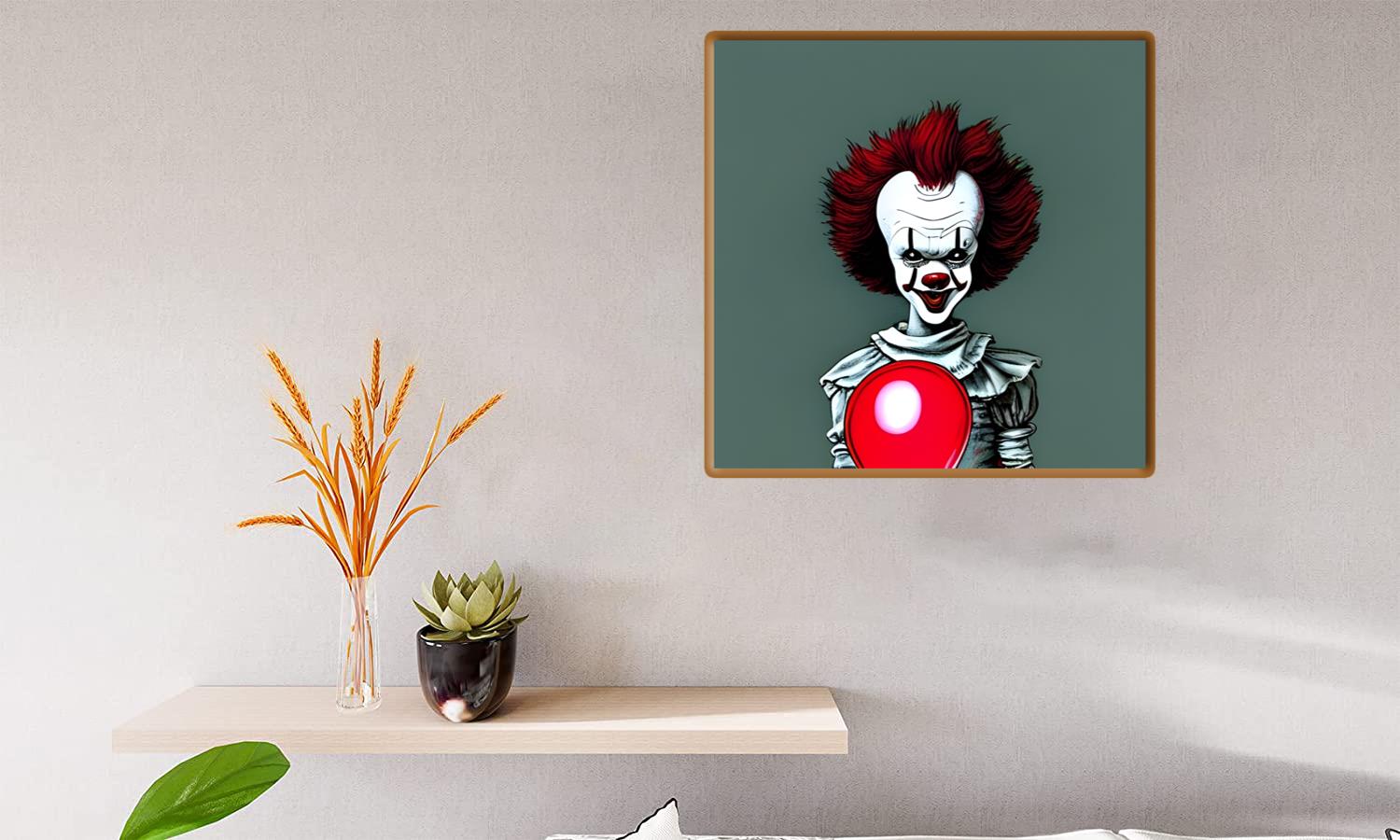 Alternative view of Would You Like A Balloon They Float Y'know Canvas Print Canvas, Poster