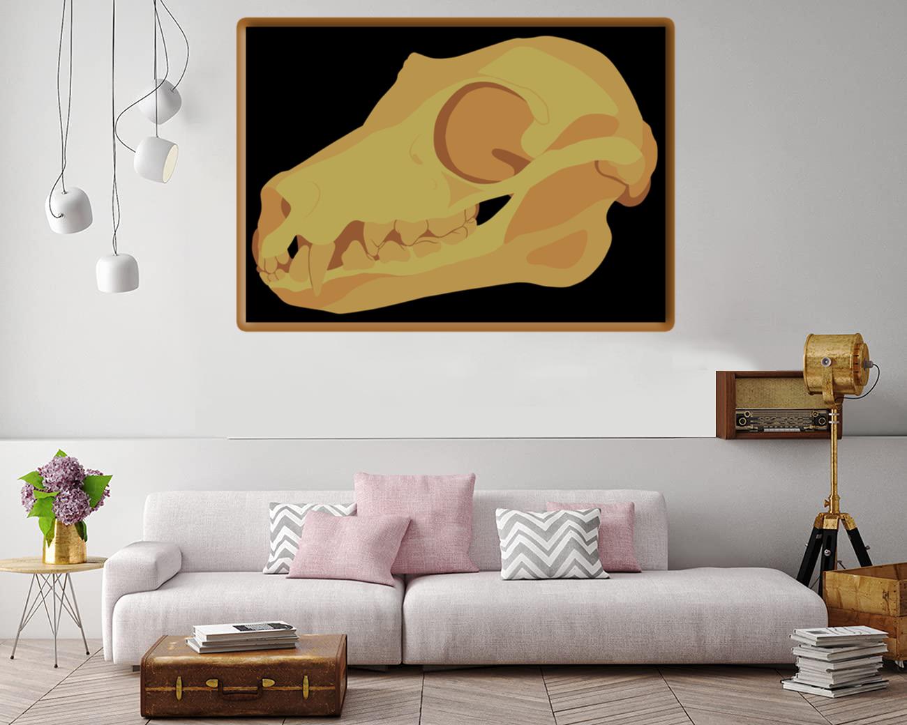 Bat Skull Canvas Print Canvas, Poster Bat Skull Canvas Print Canvas, Poster