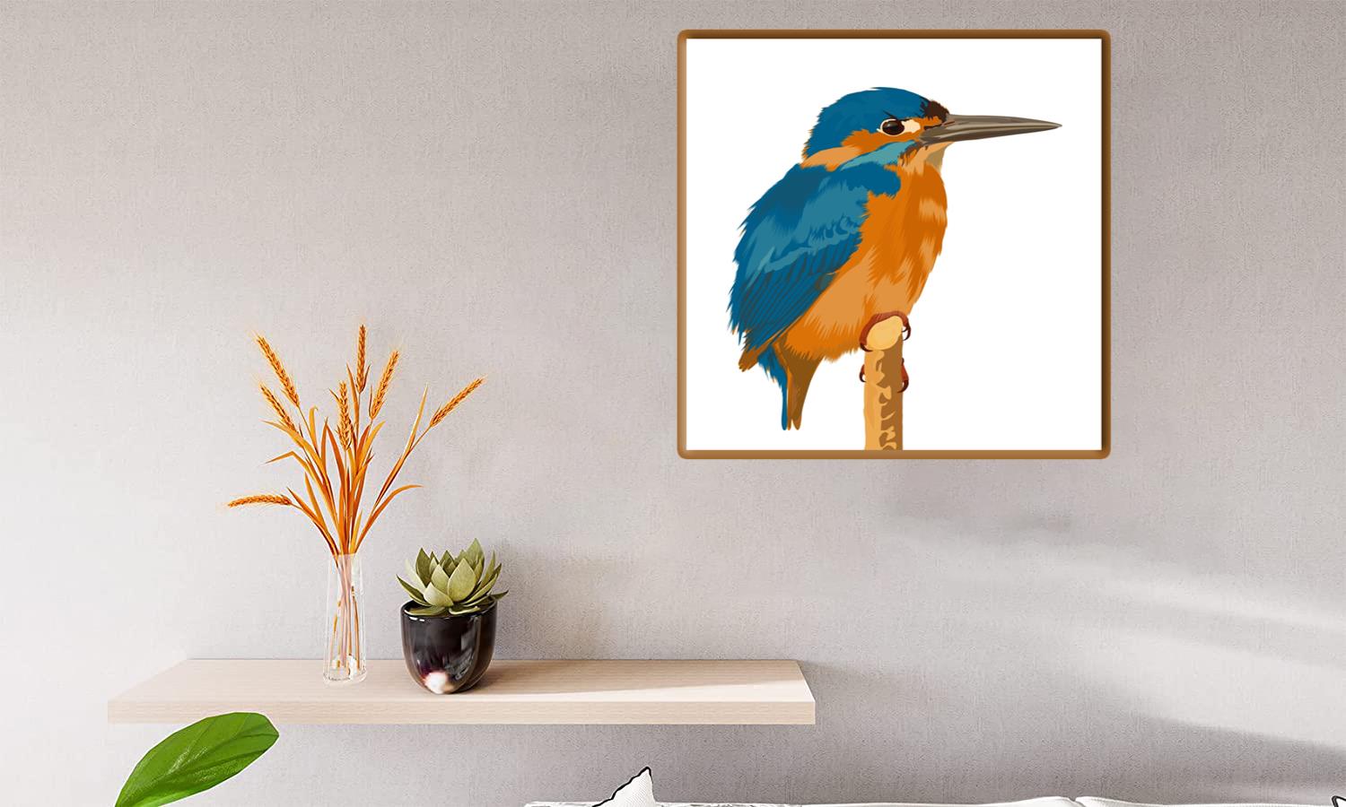 Alternative view of Belted Kingfisher Canvas Print Canvas, Poster