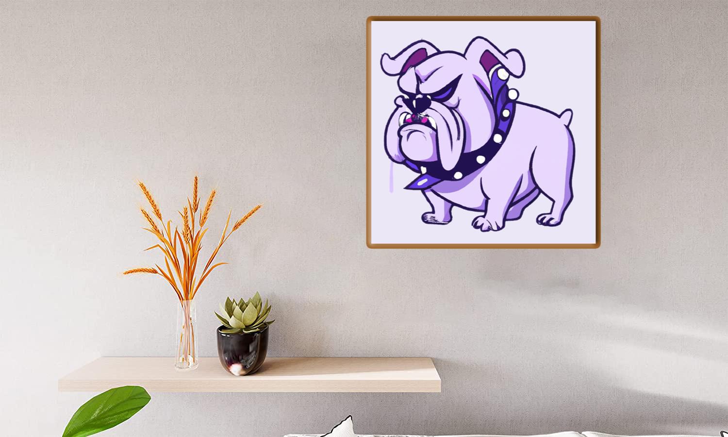Alternative view of Bulldog Canvas Print Canvas, Poster