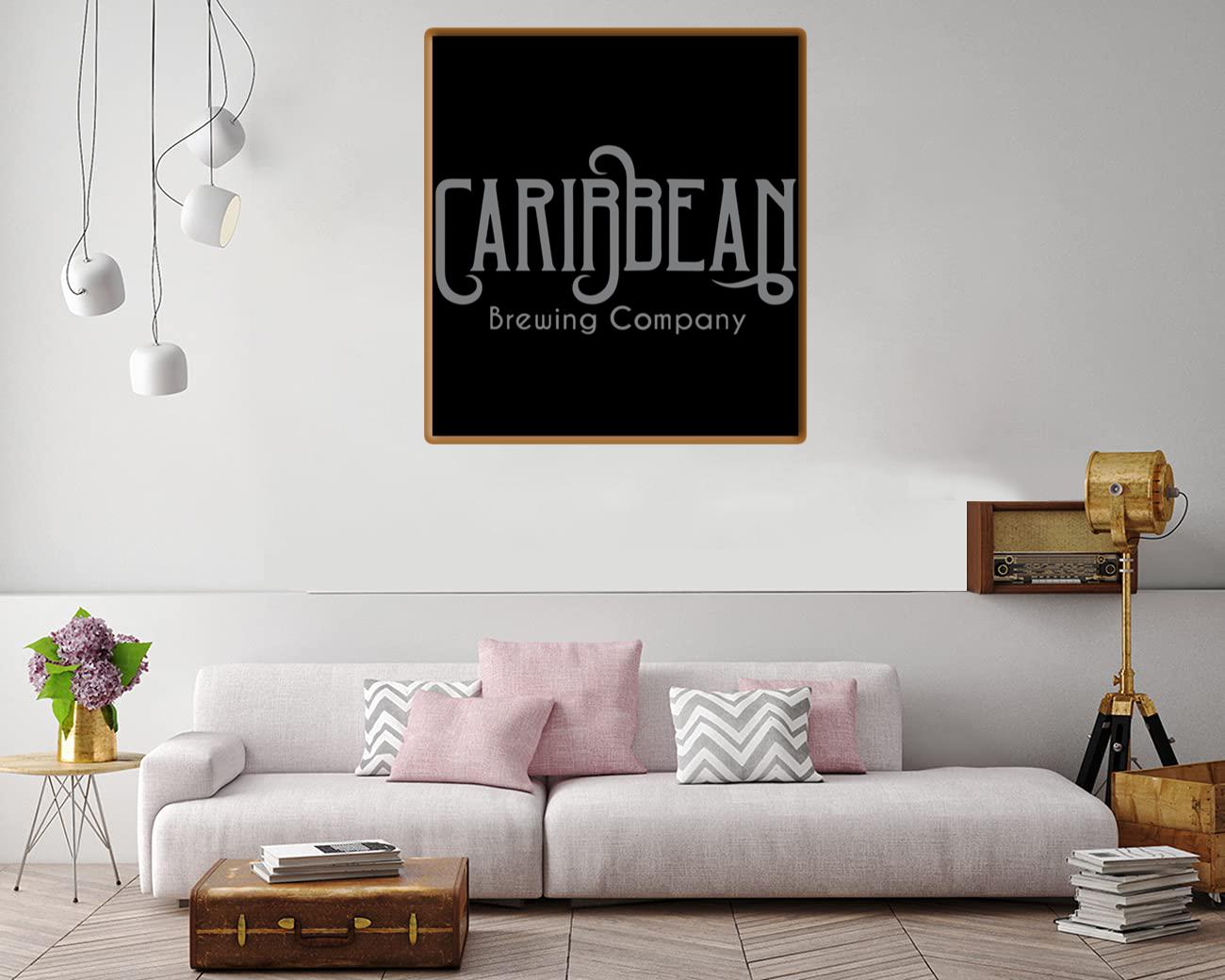 Caribbien Brewing Canvas Print Canvas, Poster
