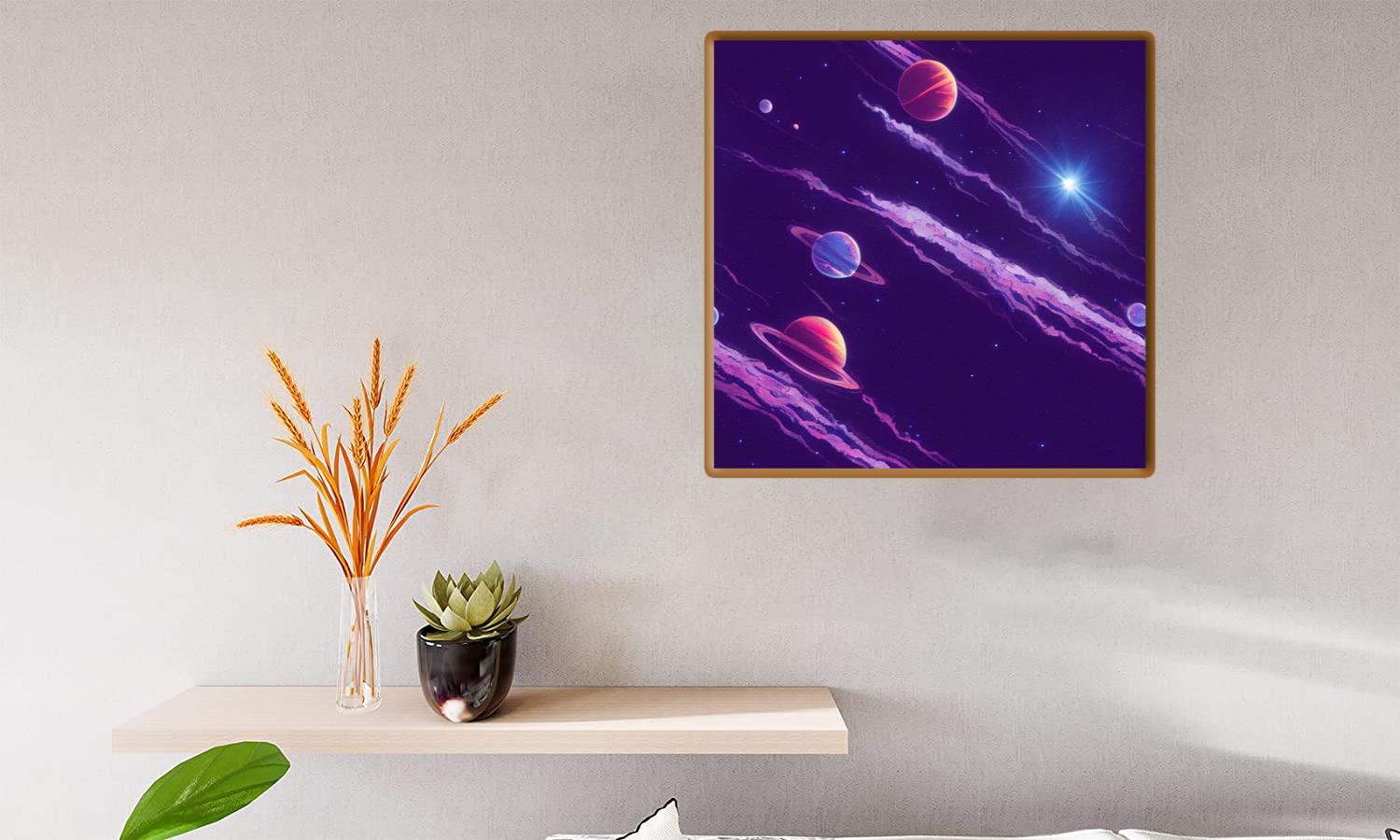 Alternative view of Galaxy Canvas Print Canvas, Poster