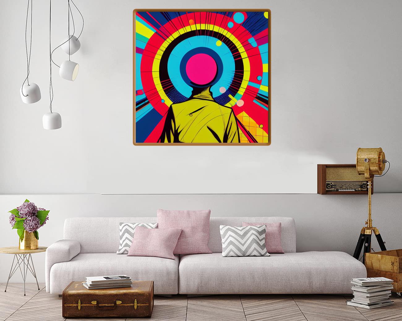 I Think In Technicolor Canvas Print Canvas, Poster I Think In Technicolor Canvas Print Canvas, Poster