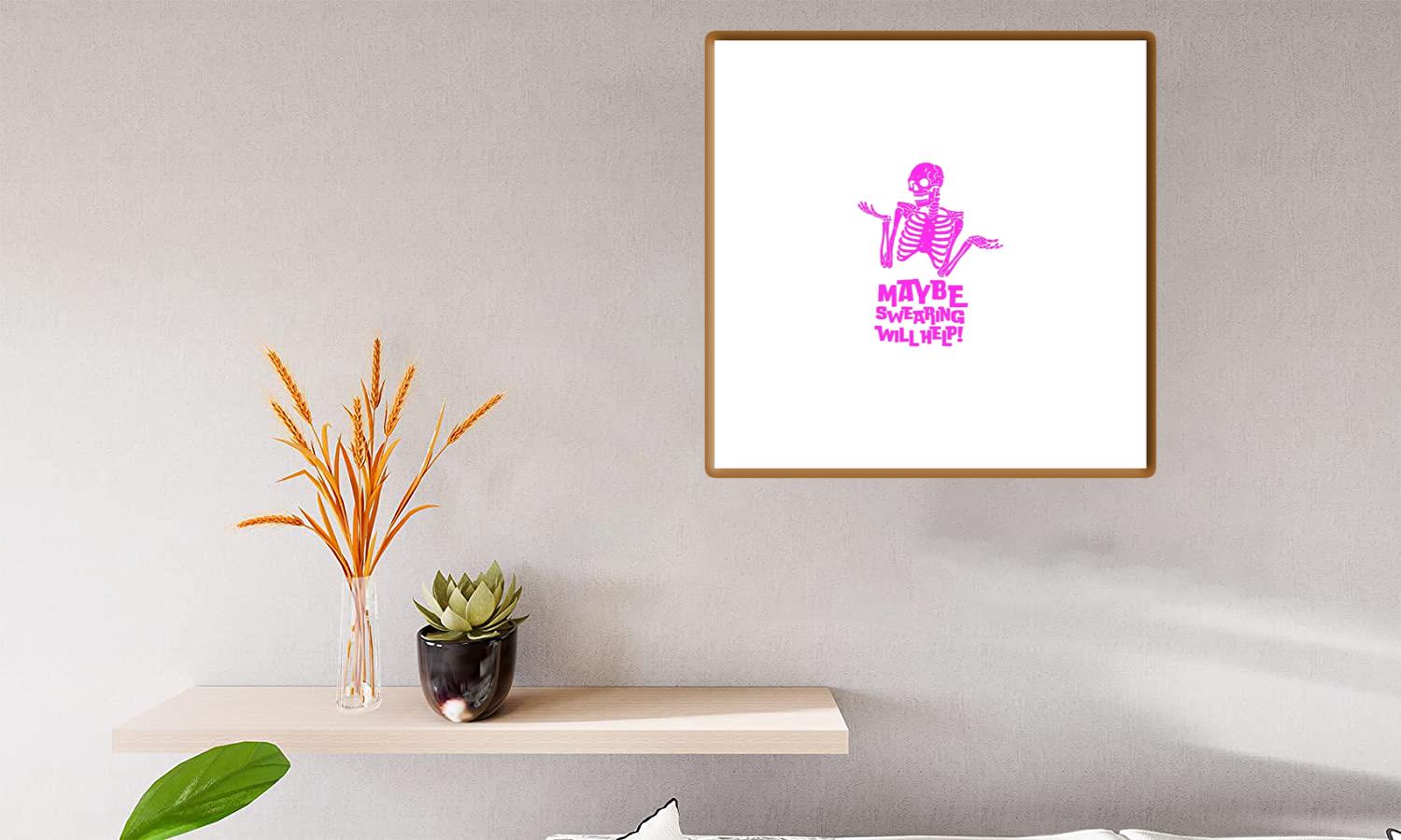 Alternative view of Maybe Swearing Will Help! Canvas Print Canvas, Poster