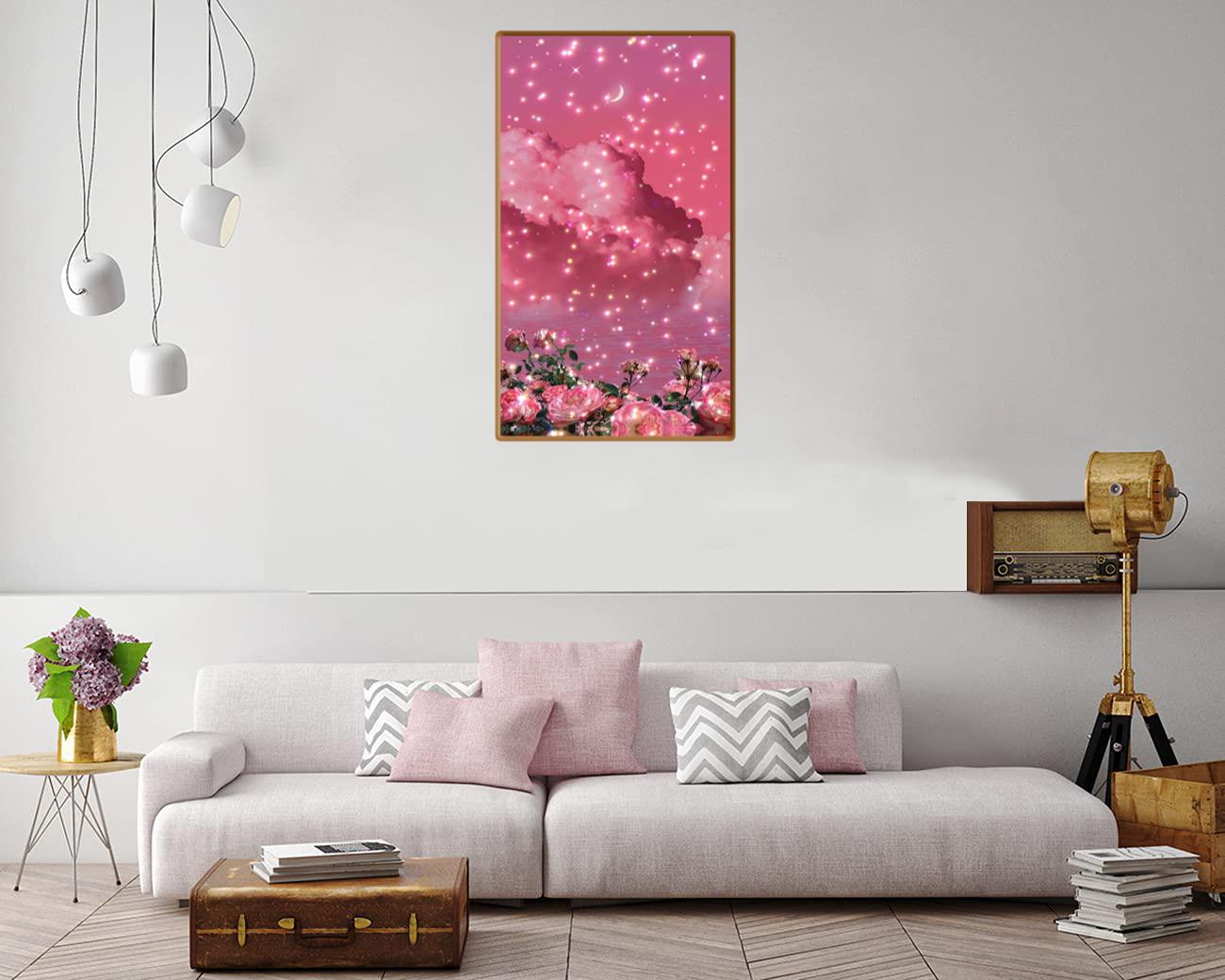 Pink Canvas Print Canvas, Poster Pink Canvas Print Canvas, Poster