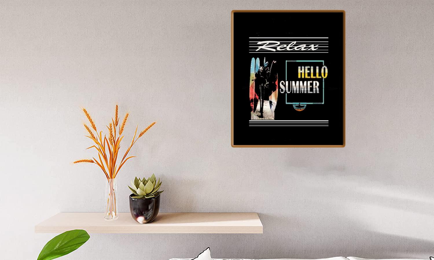 Alternative view of Relaxed Hello Summer Canvas Print Canvas, Poster