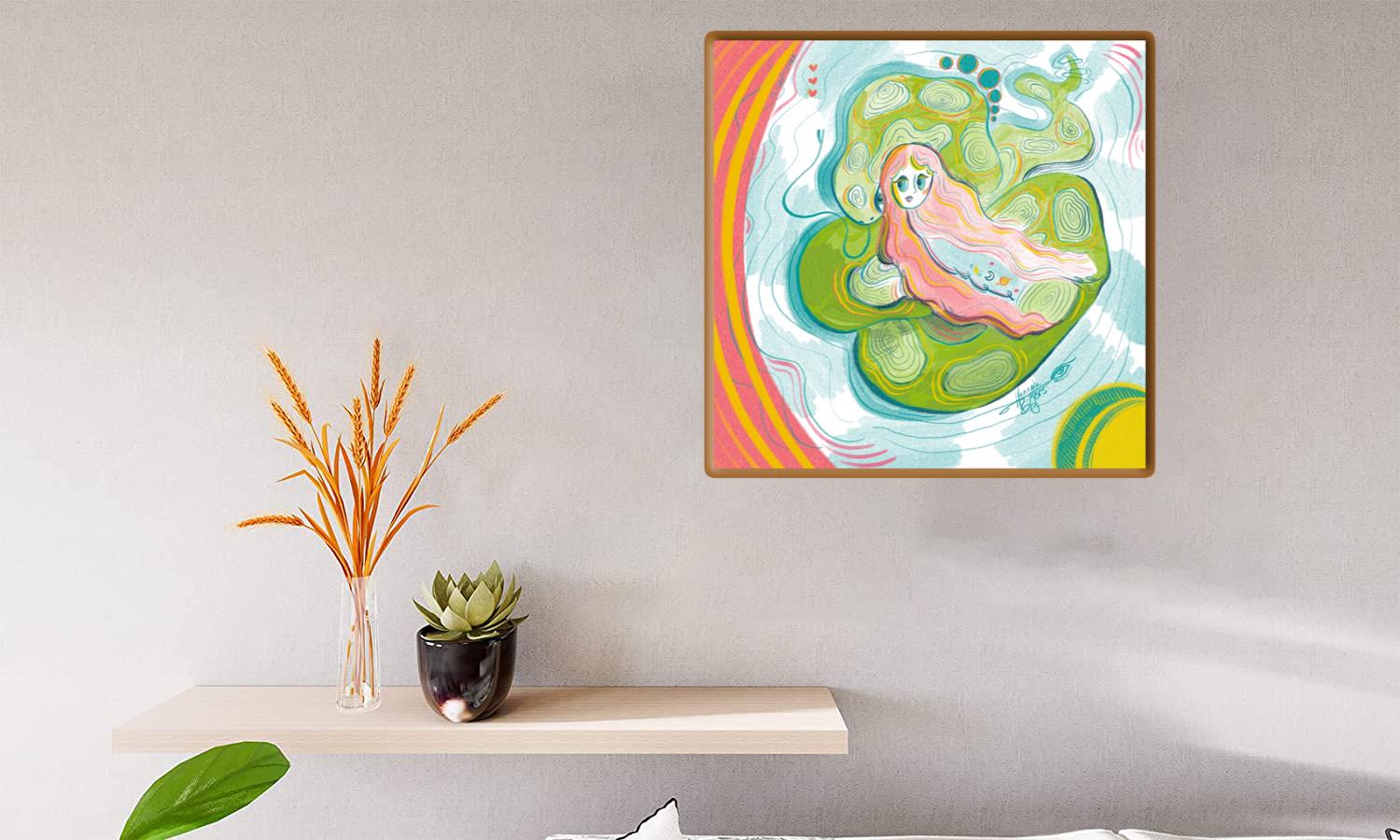 Alternative view of Serpent Serenity Canvas Print Canvas, Poster