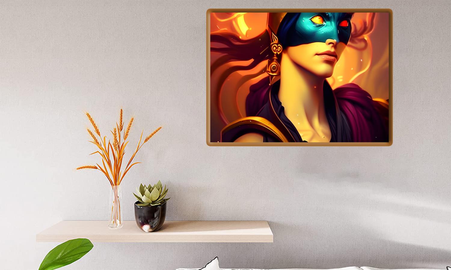 Alternative view of Sorceress Canvas Print Canvas, Poster