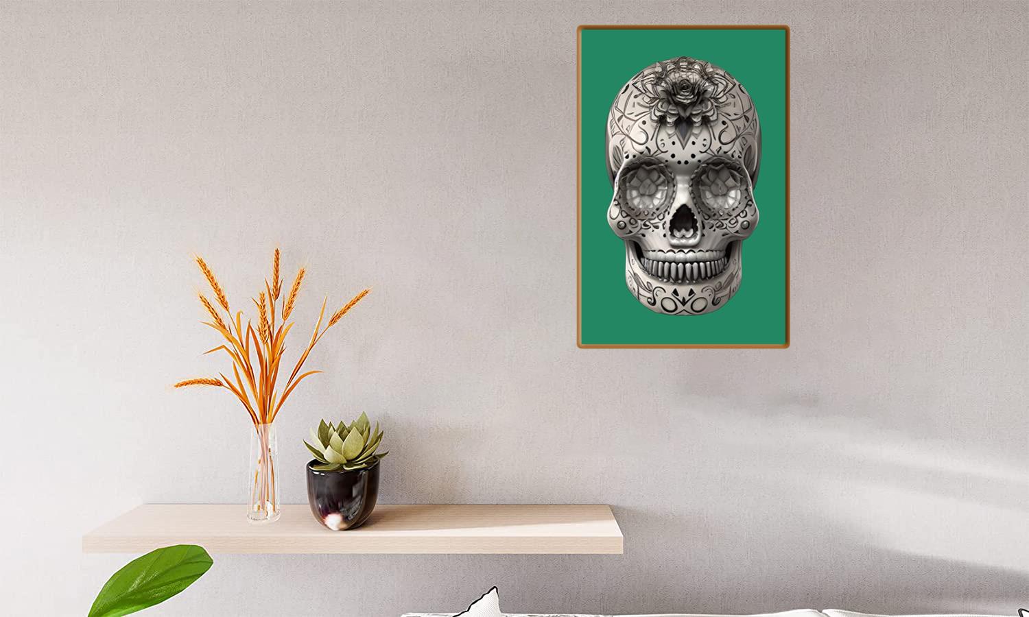 Alternative view of Sugar Skull 20 Canvas Print Canvas, Poster