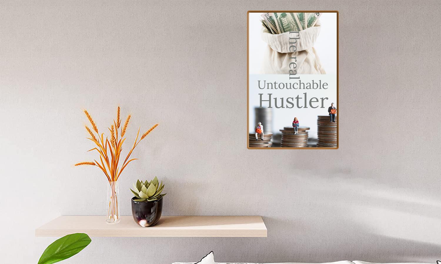 Alternative view of The Untouchable Hustler Canvas Print Canvas, Poster