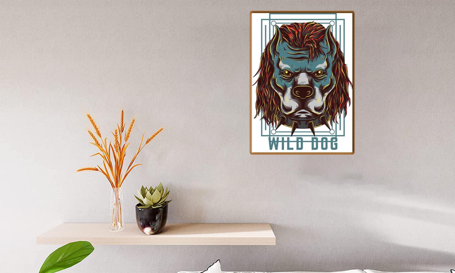 Alternative view of Wild Dog Canvas Print Canvas, Poster